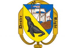 Escudo de la FIDF, Fuerza de Defensa de Falklands 