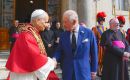 La histórica visita al Vaticano se había reprogramado por la enfermedad y posterior fallecimiento del Papa Francisco