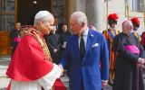 La histórica visita al Vaticano se había reprogramado por la enfermedad y posterior fallecimiento del Papa Francisco