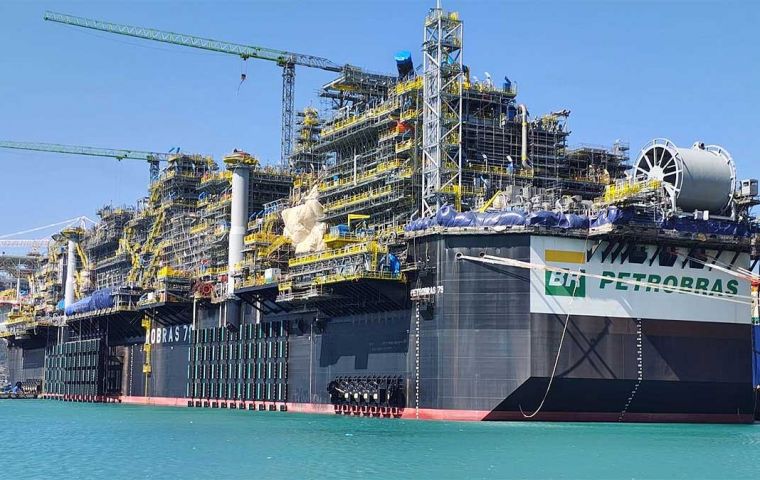 Las FPSO fueron las principales responsables de estos nuevos resultados