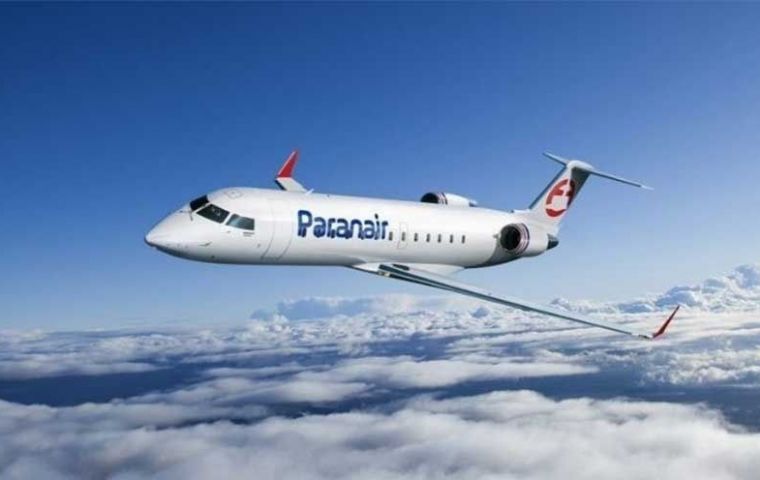 Paranair operará la ruta con aviones CRJ-200 de 50 plazas