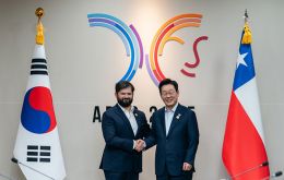 Lee y Boric se comprometieron a combinar la tecnología surcoreana con los recursos energéticos y minerales de Chile