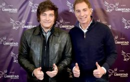 La elección de Santilli se produjo horas después de una tensa cena entre Milei y el expresidente Mauricio Macri