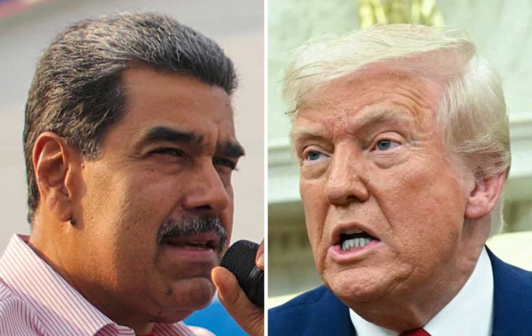Maduro habló en inglés cuando dijo “face to face”