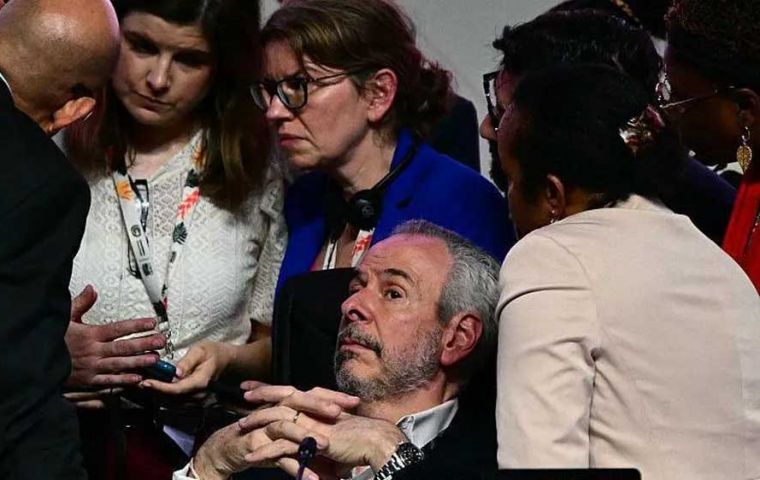 Corrêa do Lago reconoció la decepción de algunos asistentes