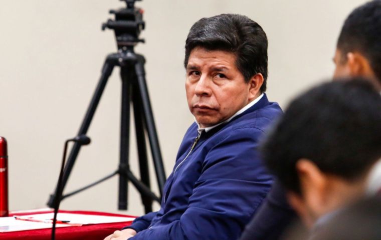 Castillo se encuentra recluido en la prisión de Barbadillo desde 2022