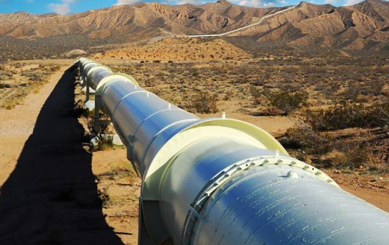 El crudo no procesado por las refinerías chilenas puede reexportarse a través de las instalaciones de Enap en el Océano Pacífico