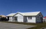 Local de la Cámara de Comercio de las Islas Falkland, la cual nuclea al mundo empresarial de las Islas