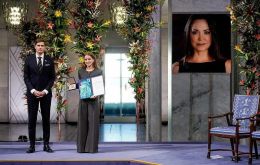 A través de su hija, Machado dedicó su reconocimiento a los héroes anónimos de la resistencia