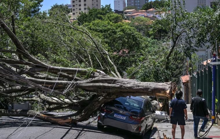 Se reportaron varias cancelaciones y desvíos en Guarulhos, el aeropuerto con mayor tráfico de Sudamérica