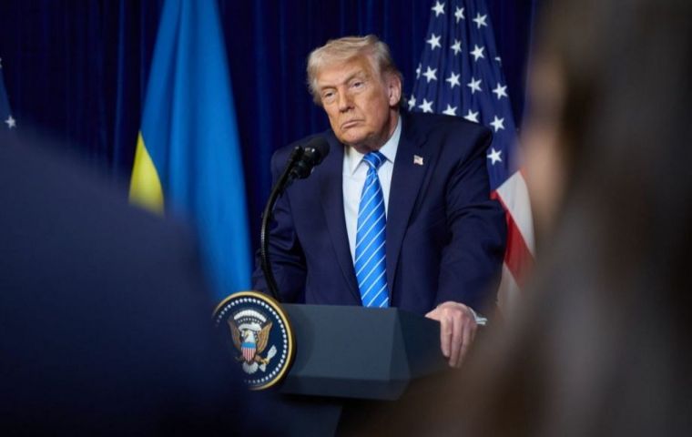 No se logr&oacute; nada, dijo Trump sobre sus conversaciones con Maduro