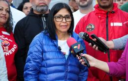 La presidenta encargada insistió en que su gobierno era el único legal en Venezuela, a pesar de afirmaciones de Trump en contrario