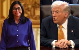 Trump mantiene buena conversaci&oacute;n con Delcy Rodr&iacute;guez