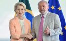 Von der Leyen destac&oacute; el compromiso de Lula con &ldquo;valores importantes para nosotros, como la democracia, el orden internacional con reglas y el respeto a las comunidades y a las naciones soberanas&rdquo;