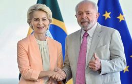Von der Leyen destac&oacute; el compromiso de Lula con &ldquo;valores importantes para nosotros, como la democracia, el orden internacional con reglas y el respeto a las comunidades y a las naciones soberanas&rdquo;