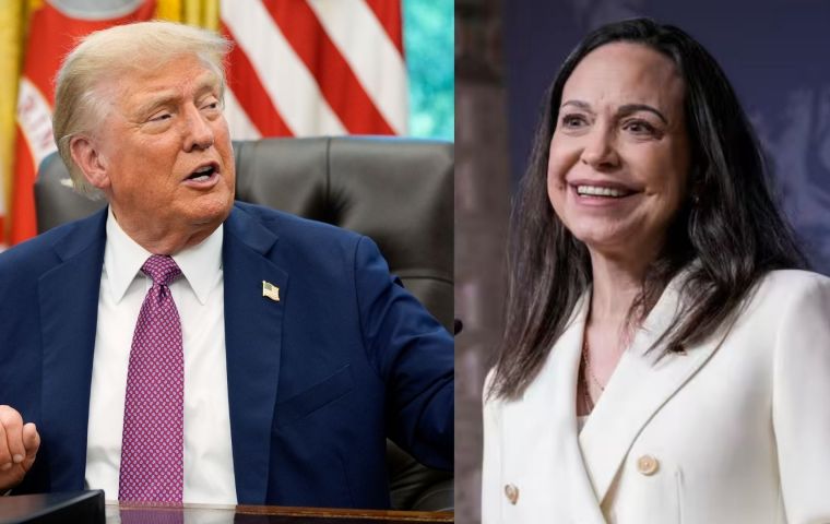 &ldquo;Tal vez podamos involucrarla de alguna manera. Me encantar&iacute;a poder hacerlo&rdquo;, dijo Trump en una rueda de prensa