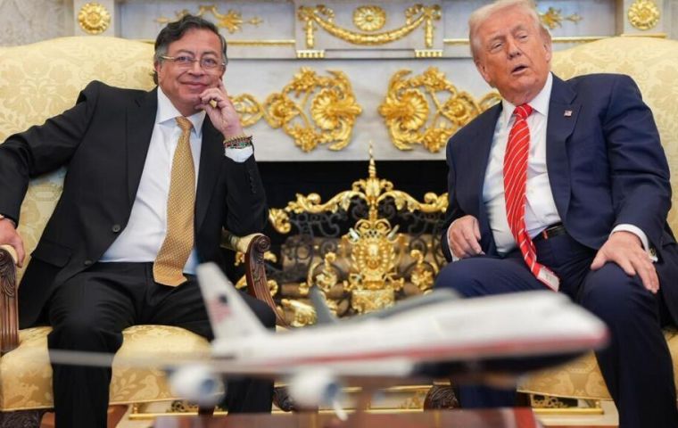 Petro calific&oacute; la reuni&oacute;n con un 9 sobre 10