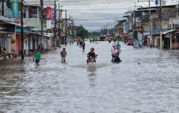 Las precipitaciones han provocado da&ntilde;os en 784,3 hect&aacute;reas de cultivos, 21,6 kil&oacute;metros de v&iacute;as y 13 puentes