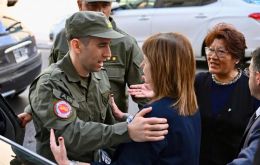 La senadora tambi&eacute;n dijo que Gallo se enter&oacute; de que, al momento de su traslado, hab&iacute;a dos representantes de la AFA, y que le habr&iacute;an pedido que mencionara p&uacute;blicamente a la entidad