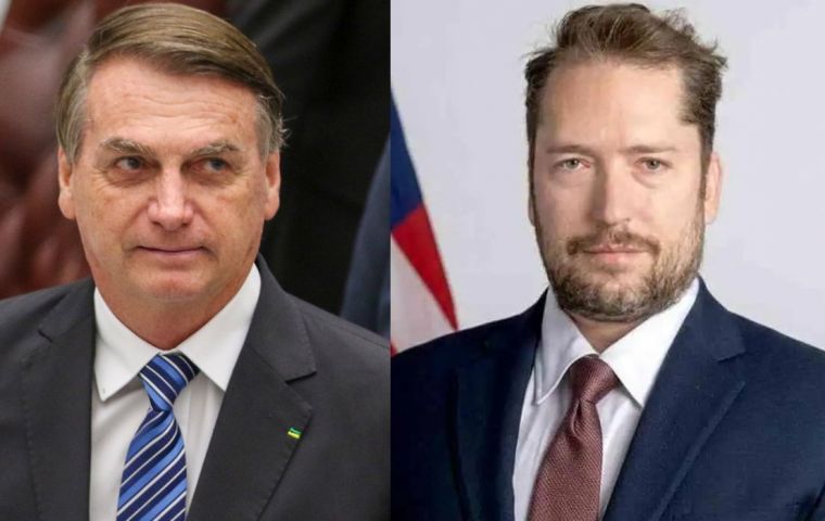 Beattie fue designado a fines de febrero por el Departamento de Estado para un cargo s&eacute;nior enfocado en Brasil