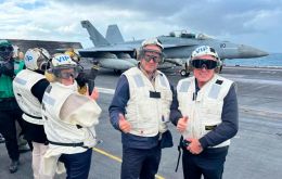 El ingreso del avi&oacute;n militar estadounidense al Aeropuerto de Carrasco que transport&oacute; al presidente desat&oacute; cr&iacute;ticas inmediatas en la oposici&oacute;n