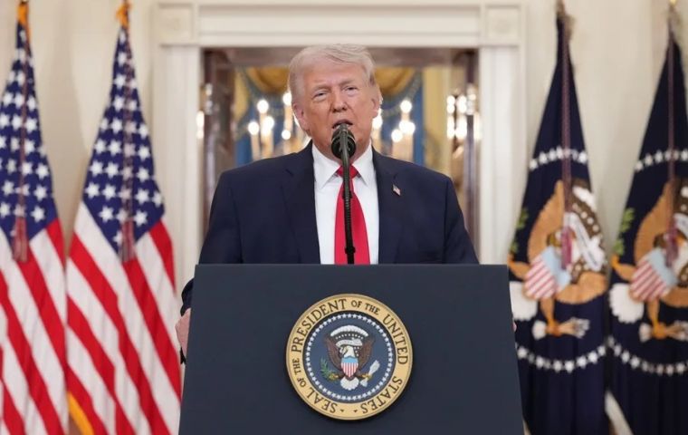 Trump afirm&oacute; en Truth que Ir&aacute;n lleva 47 a&ntilde;os jugando con Estados Unidos y advirti&oacute; que no se reir&aacute; m&aacute;s