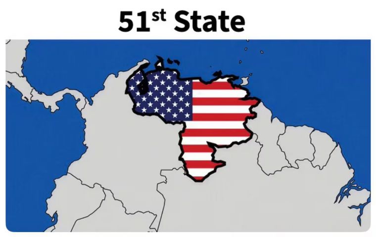 El mapa del Estado 51 ya hab&iacute;a aparecido en publicaciones previas de la administraci&oacute;n estadounidense, junto con referencias a la anexi&oacute;n de Groenlandia