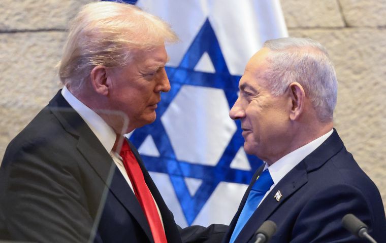 Netanyahu sali&oacute; escaldado, dentro y fuera de Israel, de su intenci&oacute;n de la v&iacute;spera de lanzar una oleada de bombardeos sobre Beirut, anulada por orden de Trump