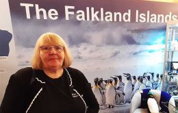 La Directora Ejecutiva del Directorio de Turismo de Falklands, Steph Middleton, también integra el Comité de Ingresos Antárticos de la IAATO