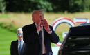 Trump lleg&oacute; a &Eacute;vian procedente del aeropuerto de Ginebra, donde aterriz&oacute;. En el H&ocirc;tel Royal de la ciudad balnearia no estaba el l&iacute;der franc&eacute;s esper&aacute;ndolo en la alfombra roja