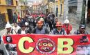 La COB present&oacute; el martes un pliego con demandas distribuidas en ocho &aacute;reas, entre ellas asegurar el derecho a la movilizaci&oacute;n, que no haya sanciones contra los sectores movilizados