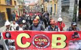 La COB present&oacute; el martes un pliego con demandas distribuidas en ocho &aacute;reas, entre ellas asegurar el derecho a la movilizaci&oacute;n, que no haya sanciones contra los sectores movilizados