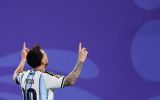 El tanto lleg&oacute; en el minuto 38 en el estadio AT&T de Arlington, en las afueras de Dallas, y puso a Argentina al frente por 1-0 con el encuentro en desarrollo