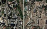 Las im&aacute;genes satelitales que se han ido difundiendo confirman un reguero de edificios derruidos a lo largo de la costa, la zona m&aacute;s poblada y la m&aacute;s golpeada