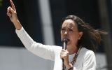 Machado sali&oacute; de Venezuela a finales de 2025 para recibir el Nobel de la Paz y ha reclamado el apoyo del presidente de Estados Unidos, Donald Trump, para lograr un cambio de gobierno