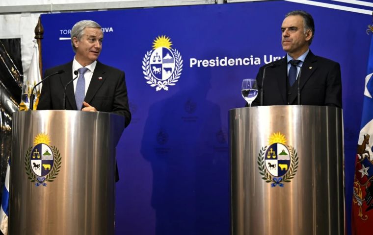 Kast sostuvo que la de ambos pa&iacute;ses ha sido vulnerada por el crimen organizado transnacional