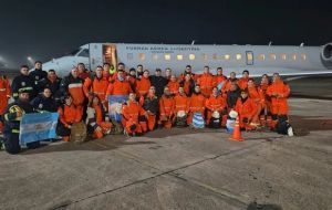 La partida del contingente argentino se produce cuando la mayor&iacute;a de los equipos extranjeros comienza a abandonar Venezuela