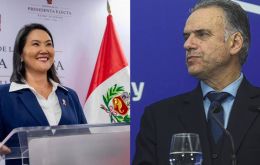 Felicitaciones por dos cosas: primero por el triunfo, por tu perseverancia, que es ejemplar, expresó Orsi, en alusión a la trayectoria de Fujimori, que alcanzó el poder en su cuarto intento