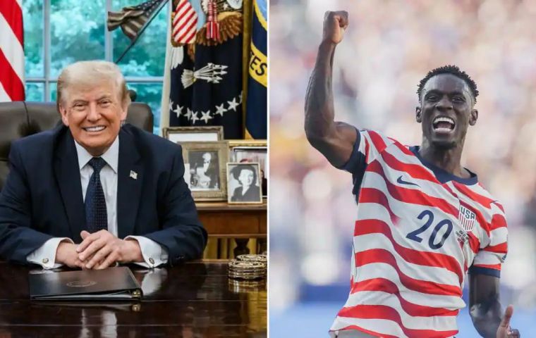 La decisi&oacute;n de la FIFA estuvo rodeada de controversia por la intervenci&oacute;n del presidente estadounidense, Donald Trump, quien llam&oacute; al presidente del organismo, Gianni Infantino