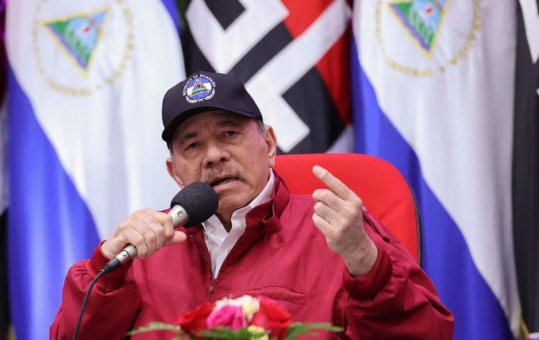 El mandatario anunci&oacute; durante la conmemoraci&oacute;n de la revoluci&oacute;n sandinista que impulsar&aacute; reformas legales para impedir que la oposici&oacute;n dispute el poder por la v&iacute;a electoral
