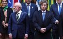 Milei defendi&oacute; el alineamiento de su gobierno con Estados Unidos e Israel y volvi&oacute; a cuestionar a la justicia brasile&ntilde;a por impedirle visitar a Jair Bolsonaro