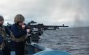 Fuerzas de tierra de BFSAI simulan defensa y rechazo a intentos de tomar el complejo de MLA. Photo: Cpl Braithwaite 