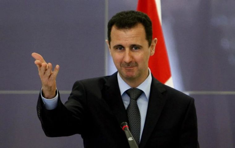 Rusia concedi&oacute; asilo a Al Asad y a su hermano, por lo que la ejecuci&oacute;n de la condena resulta inviable mientras permanezcan en ese pa&iacute;s