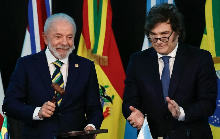Pe&ntilde;a consider&oacute; que Lula y Milei mantienen a estas alturas diferencias irreconciliables, aunque sostuvo que ambos entienden que la relaci&oacute;n entre sus pa&iacute;ses es mayor que la relaci&oacute;n entre ellos.