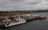 Directivos de EIN recorren instalaciones de FIPASS cuando la visita que realizaran a las Islas en julio pasado 