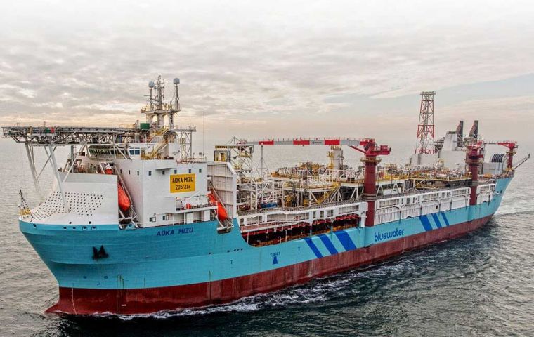 El activo incorporado tiene un costo total de US$ 125 millones y estar&aacute; destinado a la denominada &aacute;rea central de desarrollo (CDA) del yacimiento Sea Lion.