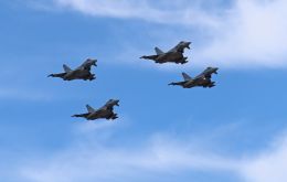 Las operaciones ser&aacute;n entre el 27 de setiembre y 2 de octubre, utilizando municiones de fogueo, con apoyo a&eacute;reo de los cazas interceptores Typhoon