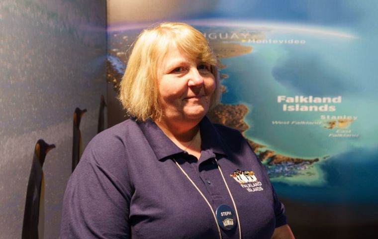 Stephanie Middleton, Directora Ejecutiva de Turismo de las Falklands  