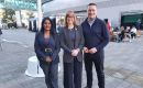 MLA Roberts this morning working the Labour Party Conference with Minister of Overseas Territories and Defence Secretary Wes Streeting