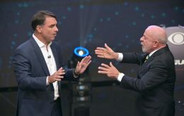 El cara a cara, de m&aacute;s de dos horas, se celebr&oacute; en la sede de la cadena Band en S&atilde;o Paulo y fue el primero de la campa&ntilde;a: ninguno de los dos candidatos acudi&oacute; a los debates de la primera vuelta